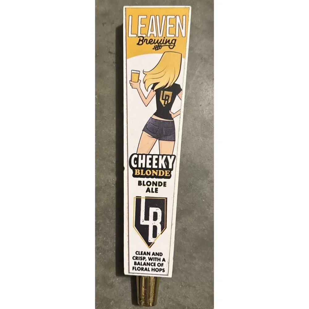 Leaven Brewing Cheeky Blonde Blonde Ale Beer Tap